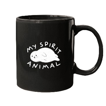 Discover Seal is my spirit animal Mugs