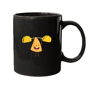Discover Cute Nacho Lifting Taco Funny Cinco De Mayo Mugs