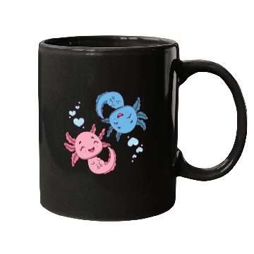 Discover Sweet Axolotl Mugs