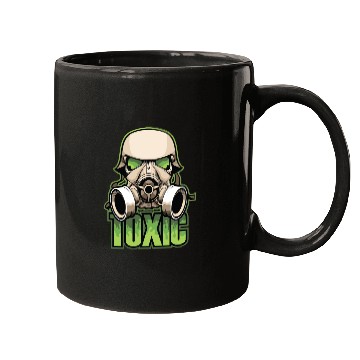 Discover Toxic, Gas Mask, Anti Virus, Bio Hazard, Survival Mugs