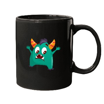 Discover happy angry surprises BARON Mugs