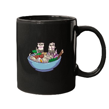 Discover Ramen Ferret Anime Mugs