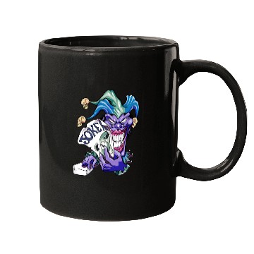 Discover Joker with cards Mugs