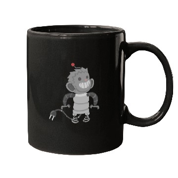 Discover Robot Monkey Mugs