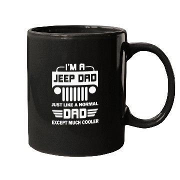 Discover Jeep Dad Offroading Cool Father Gift Mugs