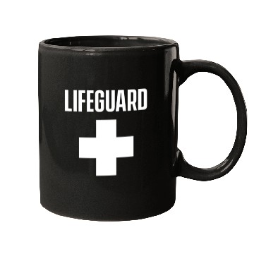 Discover Team Lifeguard Life Guard Pool Attendant Guards Mugs