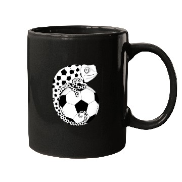 Discover Soccer Chameleon Mugs