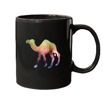 Discover camel and galaxy nature Mugs