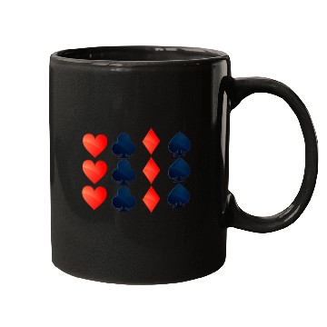 Discover Playing Cards Poker Card Suit Mugs