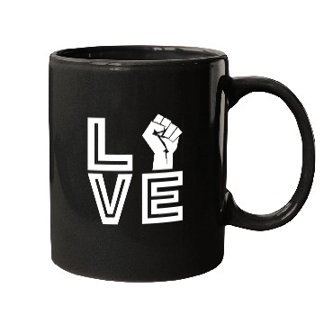 Discover Black Love With Fist Mugs