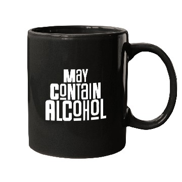 Discover May Contain Alcohol Mugs