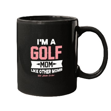 Discover Golf Mom Mugs
