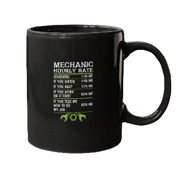 Discover Car Mechanic Gift Mugs