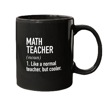 Discover math teacher defined Mugs