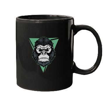Discover Gorilla Tattoo Art Mugs
