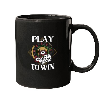 Discover Play to Win Casino Player Mugs