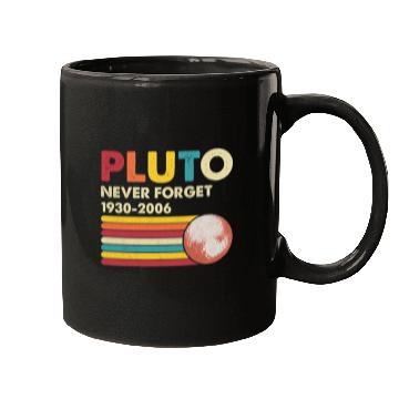 Discover Pluto Never Forget 1930 2006 Mugs