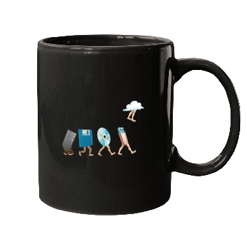 Discover Computer Engineering Software Disk USB Cloud Mugs