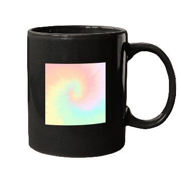 Discover Tie Dye Pastel Swirl Tie Dye Mugs