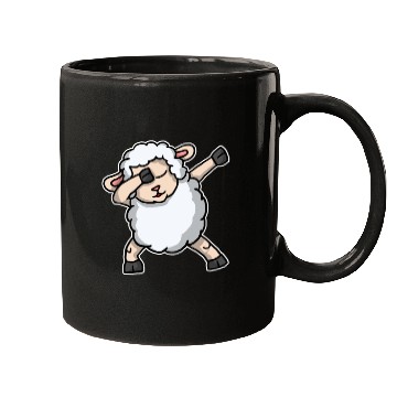 Discover Funny Dabbing Sheep Dab Dance Lamb Lover Gift Mugs
