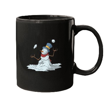 Discover Snowman juggling Mugs