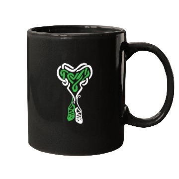 Discover Irish Step Dancing Celtic Knot Heart Mugs
