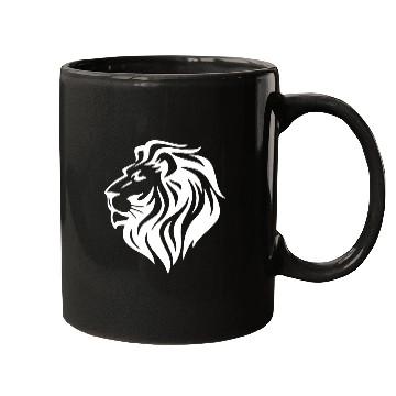 Discover White Lion Head Mugs