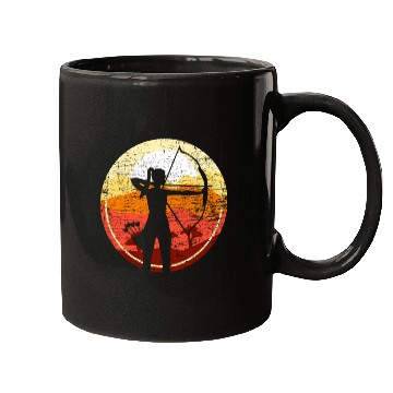 Discover Archery Retro Mugs