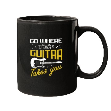 Discover Guitar Design for a Guitar player Mugs