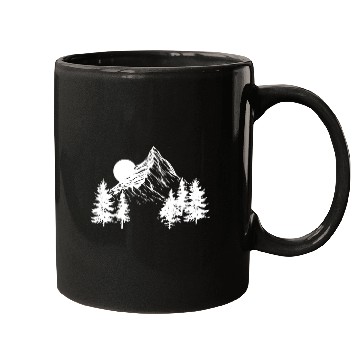 Discover Mountaineering | Hiking Hobby Hikers Mountain Gift Mugs
