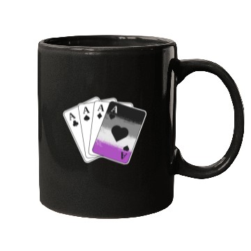 Discover Ace Asexual Pride Gifts Playing Card LGBTQ Pride Mugs