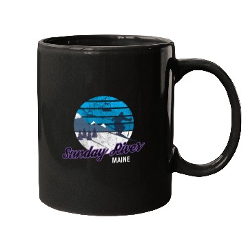Discover Sunday River Newry Maine New England Ski Snowboard Mugs