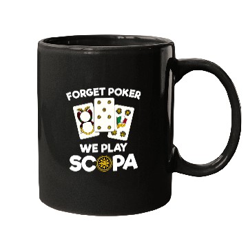 Discover Funny Scopa Quote Italian Card Game Mugs