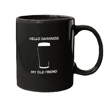 Discover Hello Darkness My Old Friend - Draught Beer Mugs