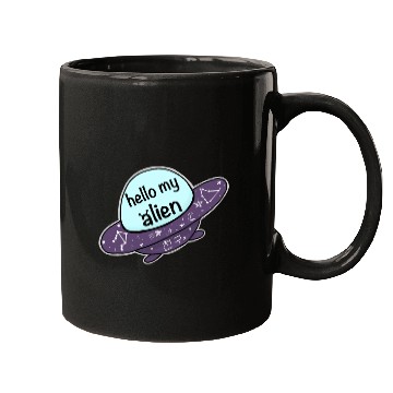 Discover Hello My Alien Mugs