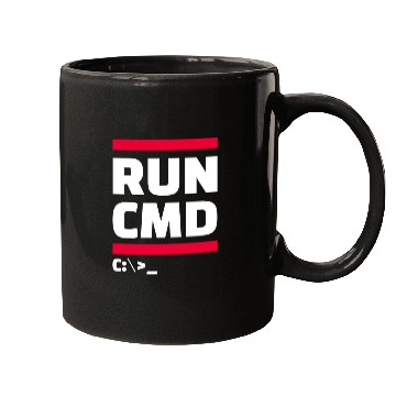 Discover run cmd Mugs