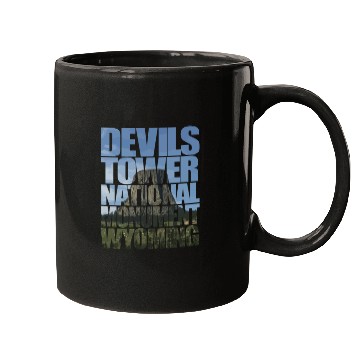 Discover Devils Tower National Monument Wyoming Souvenir Mugs