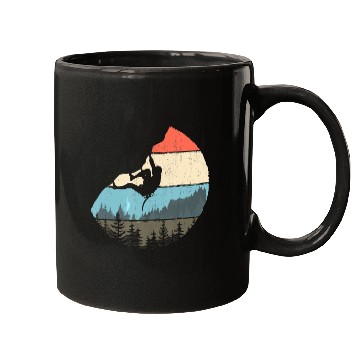 Discover Vintage Style Rock Climbing Retro Bouldering Mugs