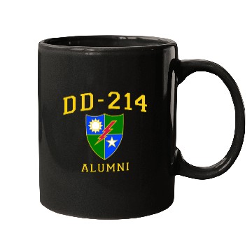 Discover US Army Ranger Veteran DD214 Alumni Logo Insignia Mugs