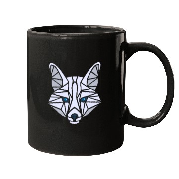 Discover White Fox with blue eyes Mugs