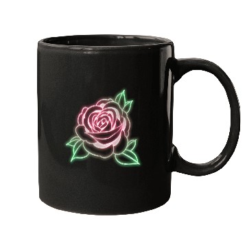 Discover Neon Rose Mugs