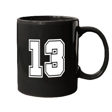 Discover 13 back number college style football soccer Mugs