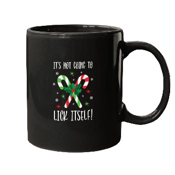 Discover Its Not Going to Lick Itself Xmas Mugs