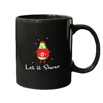 Discover winter snow avocado Mugs