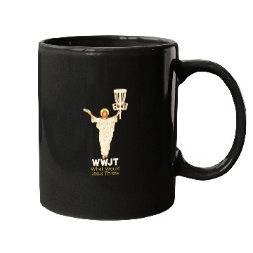 Discover Disc Golf What Would Jesus Throw Ultimate Frisbee Mugs