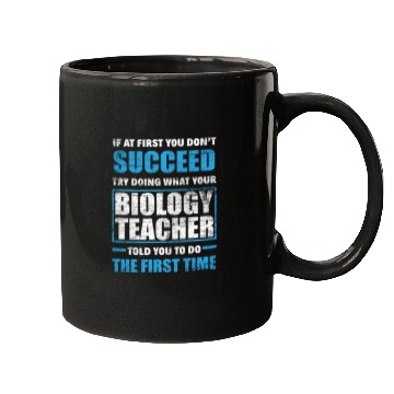 Discover Biology Teacher Mugs