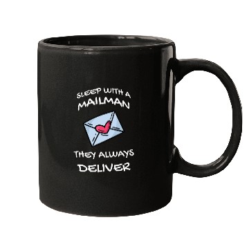Discover Sleep with Mailman Always Deliver Postman Postal Mugs
