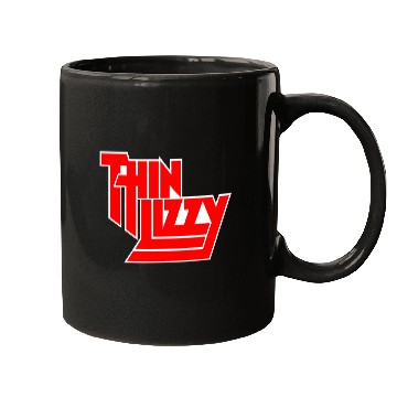 Discover Thin Lizzy Phil Lynott logo Mugs