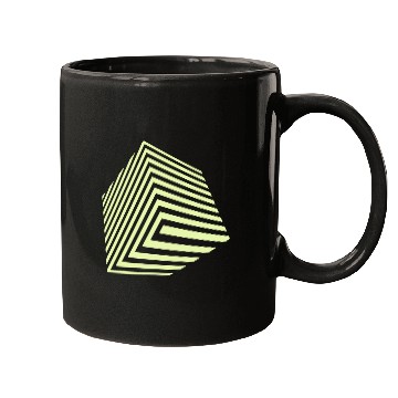 Discover Geometric Cube Mugs