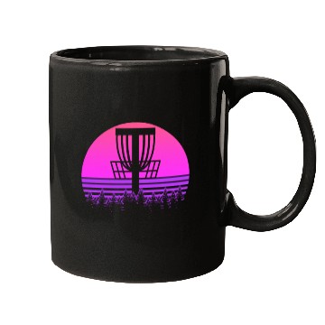 Discover Frisbee Retro 80s Style Gift Mugs